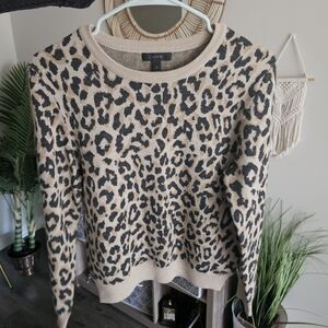 Leopard Print Sweater